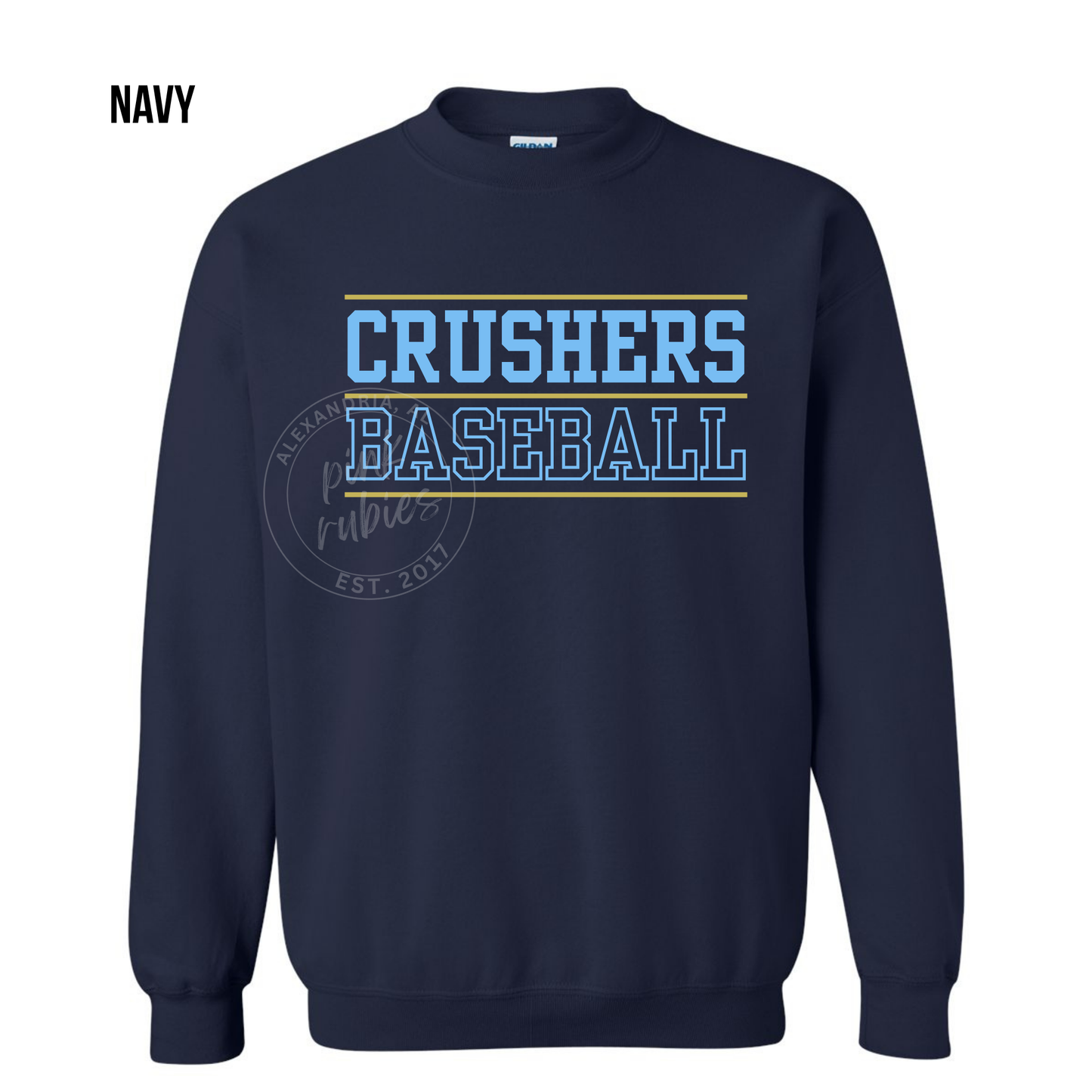 CRUSHERS BASEBALL - STACKED