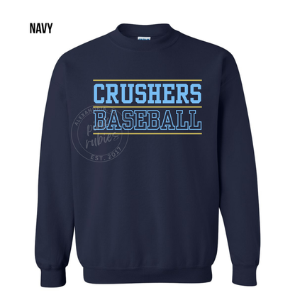 CRUSHERS BASEBALL - STACKED
