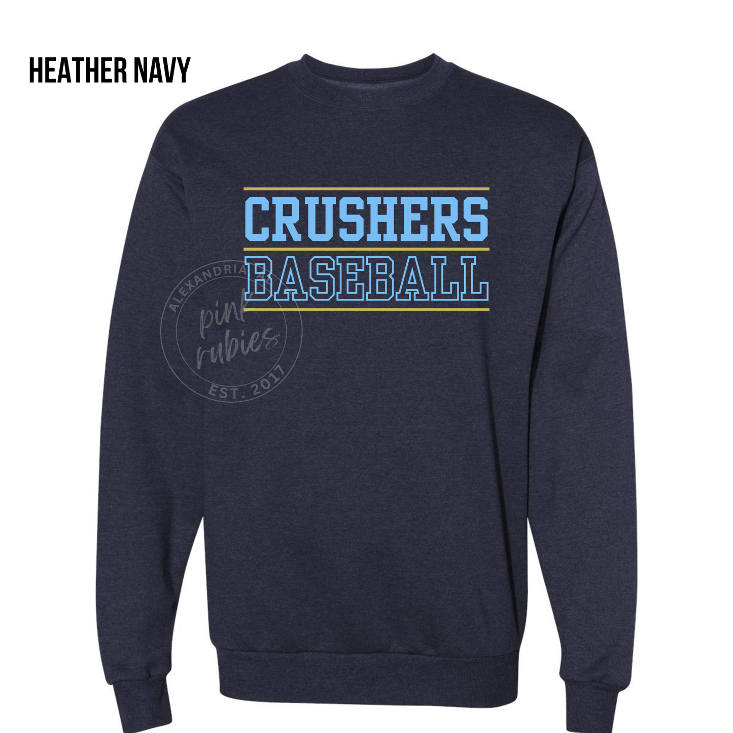 CRUSHERS BASEBALL - STACKED