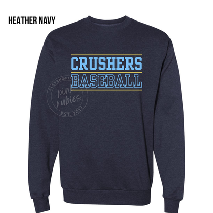 CRUSHERS BASEBALL - STACKED