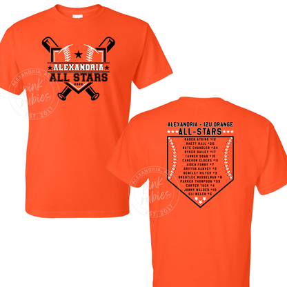 ALEXANDRIA - 12U ORANGE ALLSTARS