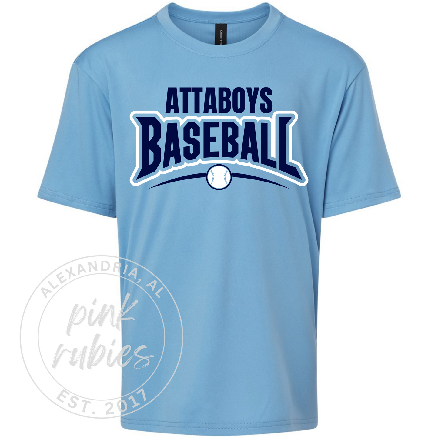 ATTABOYS BLUE DRIFIT - STACKED NAVY/WHITE