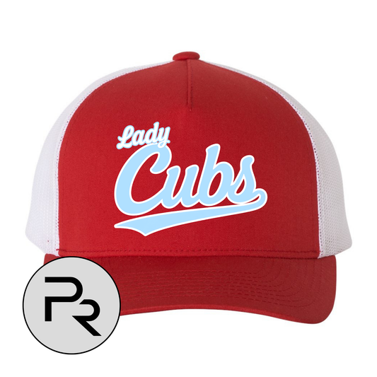 8U CUBS SOFTBALL - YUPOONG - SCRIPT LOGO