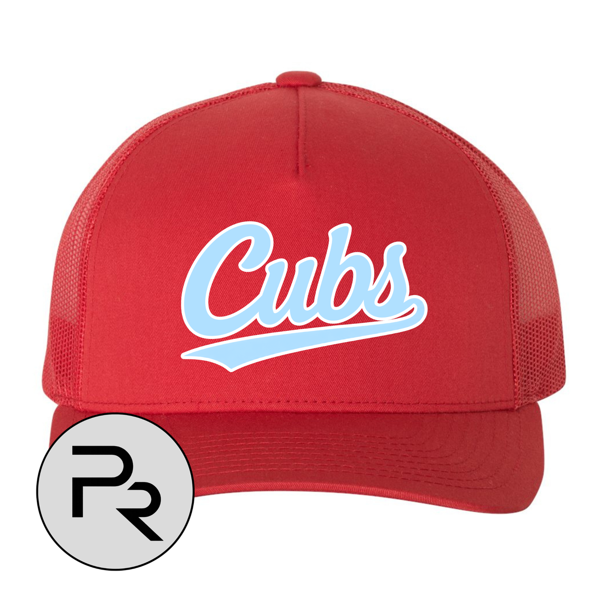 8U CUBS SOFTBALL - YUPOONG - SCRIPT LOGO
