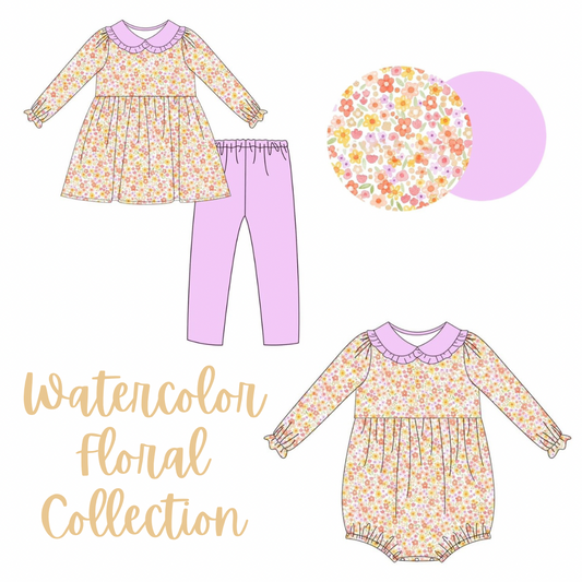 PO 0728: WATERCOLOR FLORAL COLLECTION