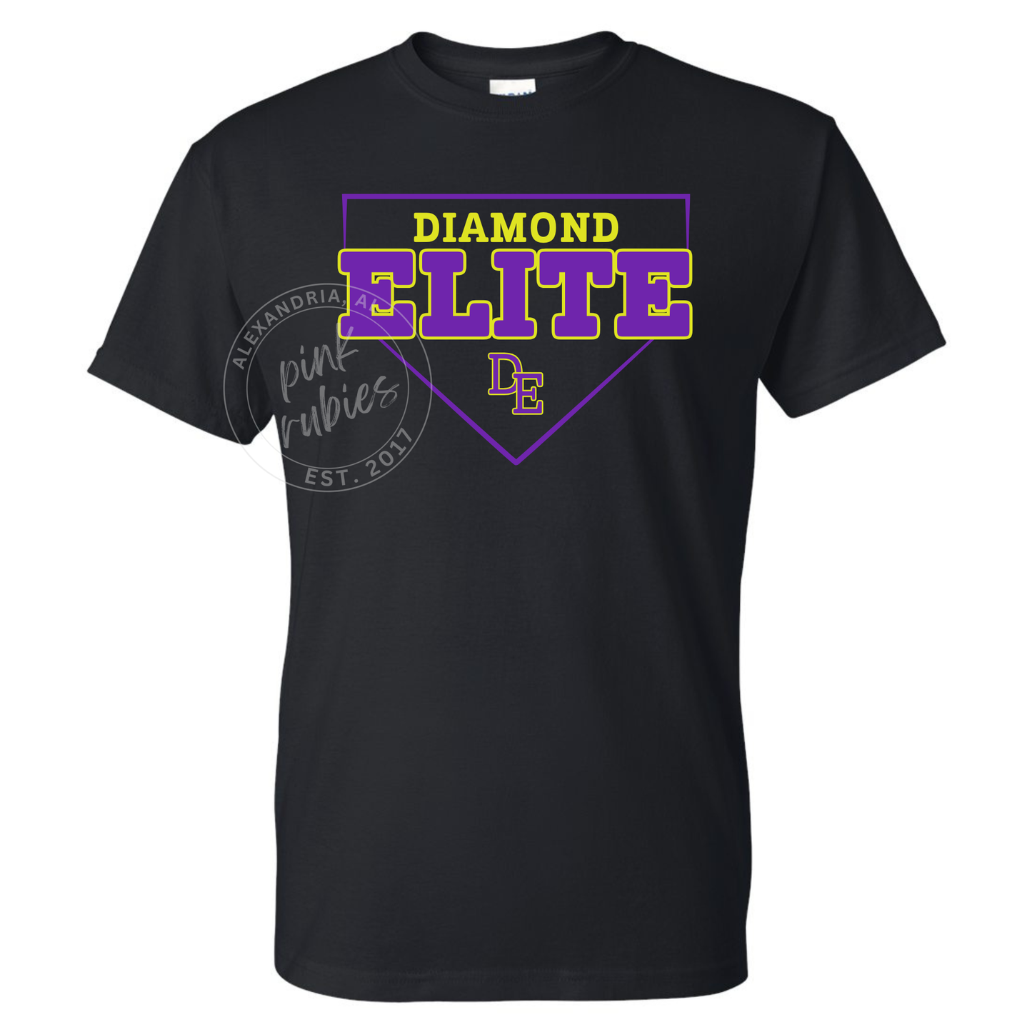 DIAMOND ELITE - PLATE WITH LOGO