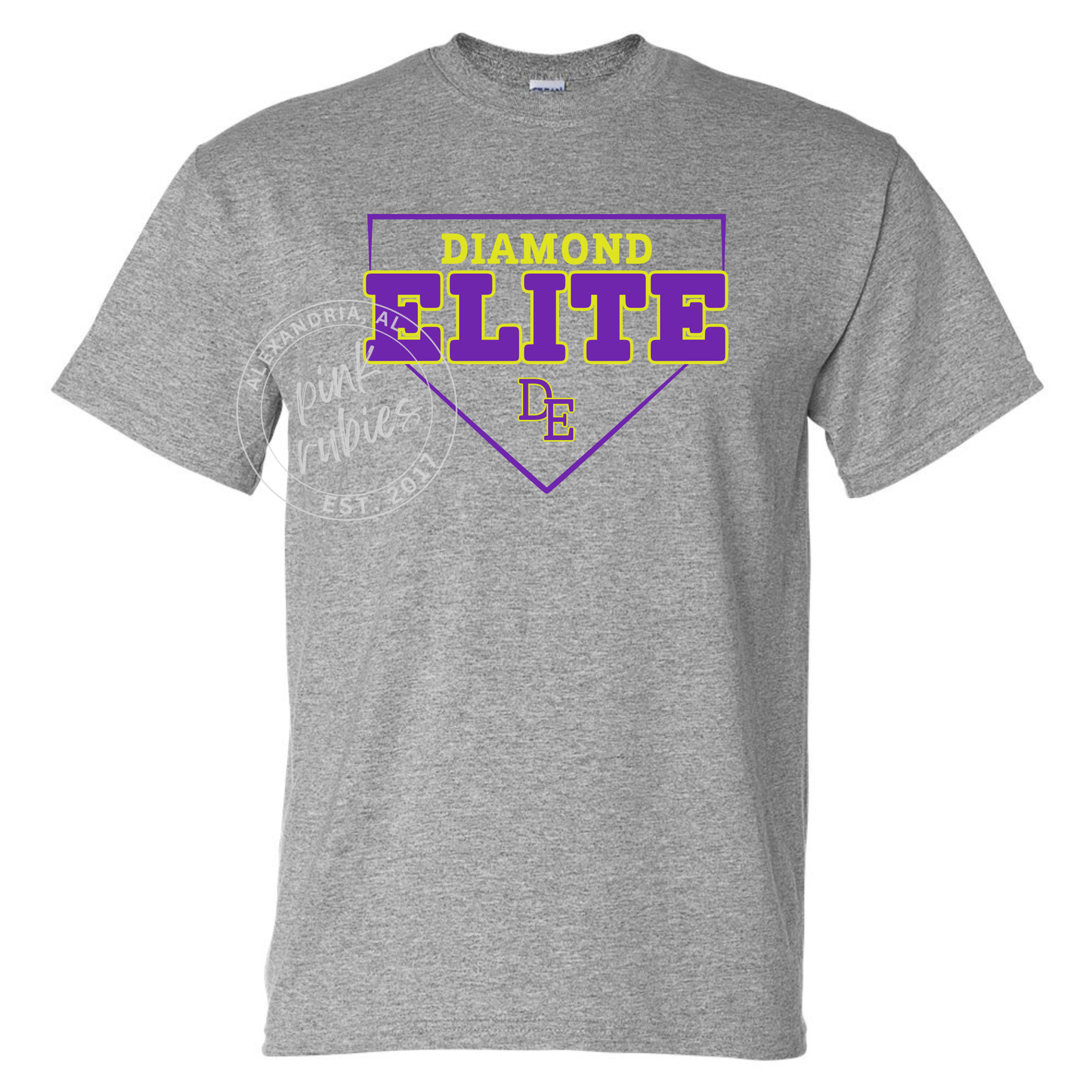 DIAMOND ELITE - PLATE WITH LOGO