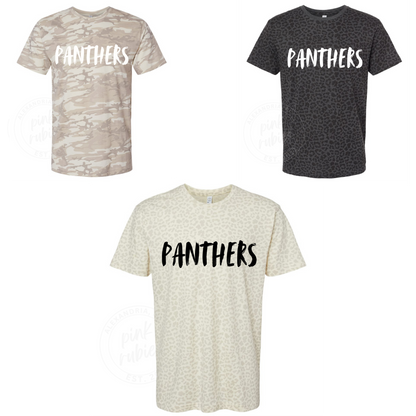 PANTHERS MASCOT TEE