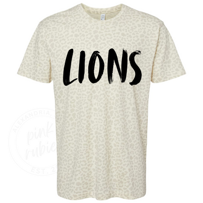 LIONS MASCOT TEE