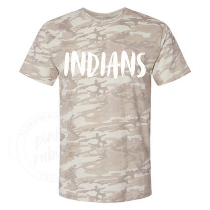 INDIANS MASCOT TEE