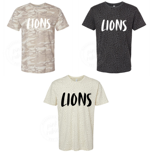 LIONS MASCOT TEE