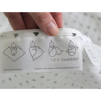 SILVER STRIPES MUSLIN SWADDLE