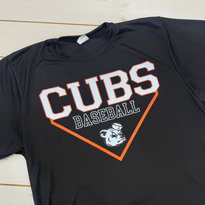 BLACK CUBS PLATE