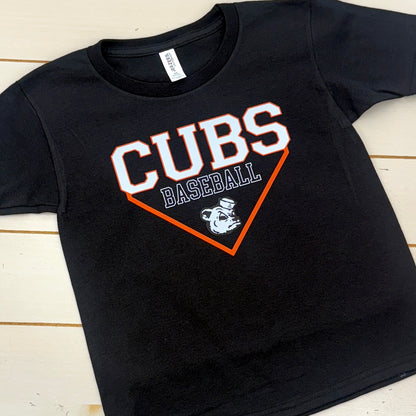 BLACK CUBS PLATE