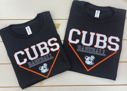 BLACK CUBS PLATE