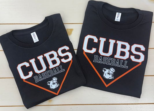 BLACK CUBS PLATE