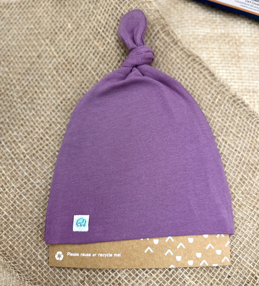 KNOTTED HAT - GRAPE