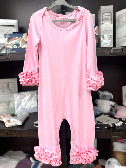 PINK ICING ROMPER - 2T