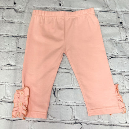 PEACH CAPRI LEGGINGS