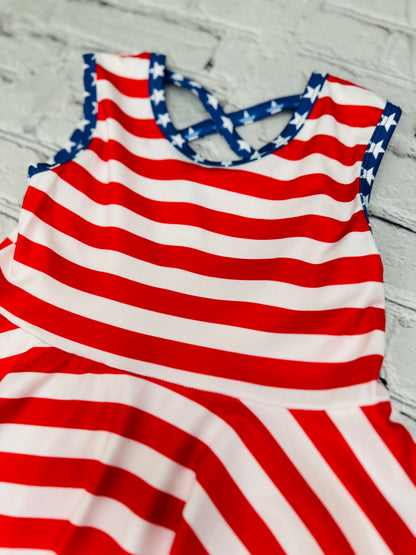 STARS & STRIPES SHORTS SET - 5/6