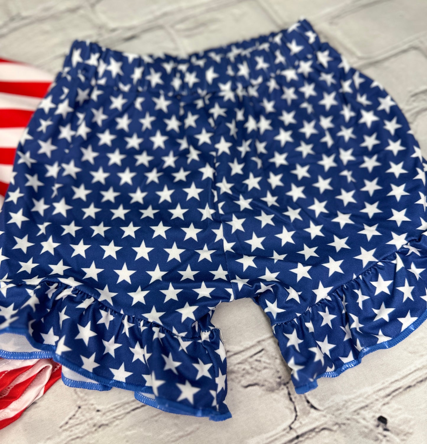 STARS & STRIPES SHORTS SET - 5/6