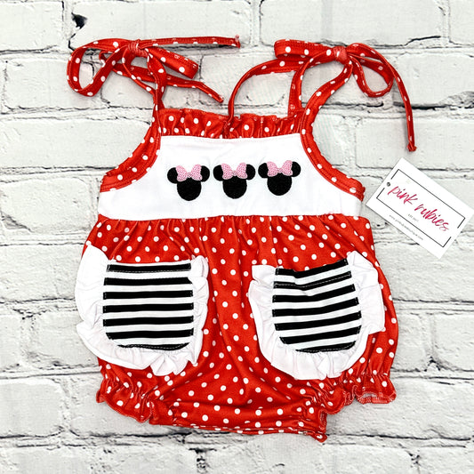 RED MOUSE RUFFLE BUBBLE