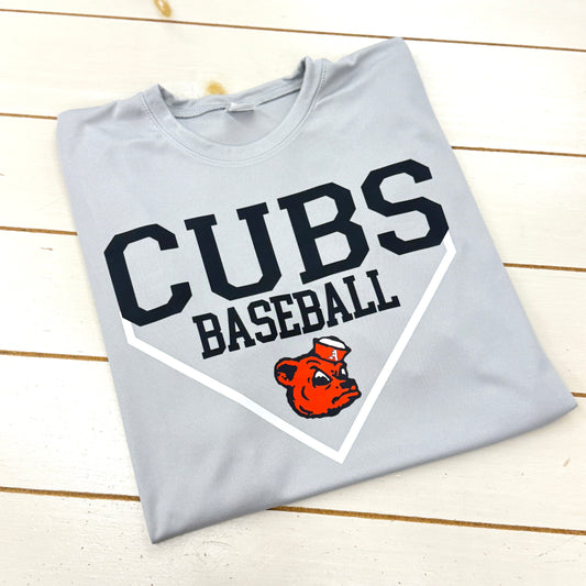SILVER CUBS PLATE