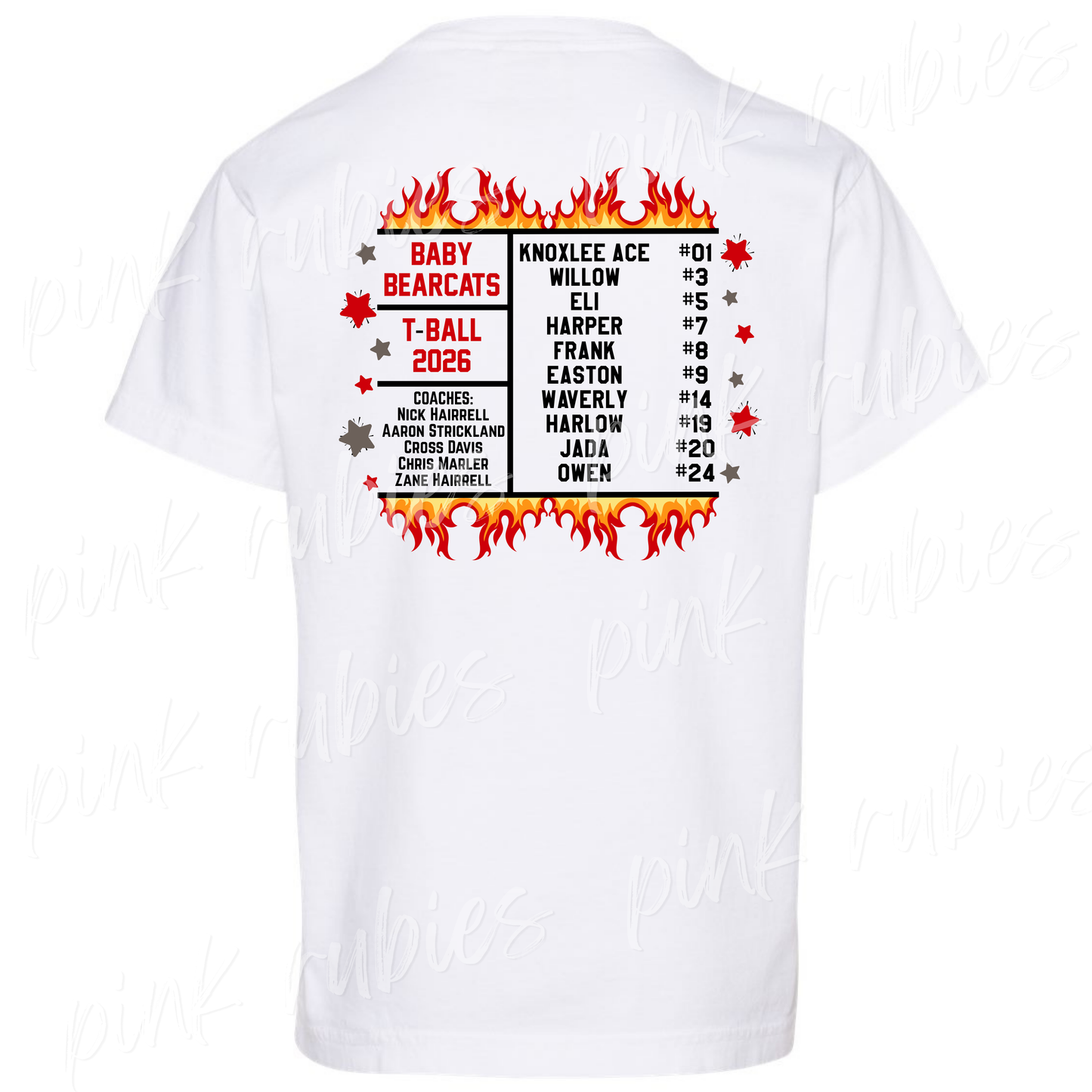 BABY BEARCATS T-BALL TEE