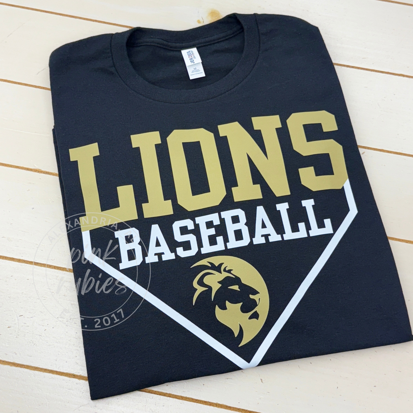 FAITH BASEBALL - LIONS PLATE