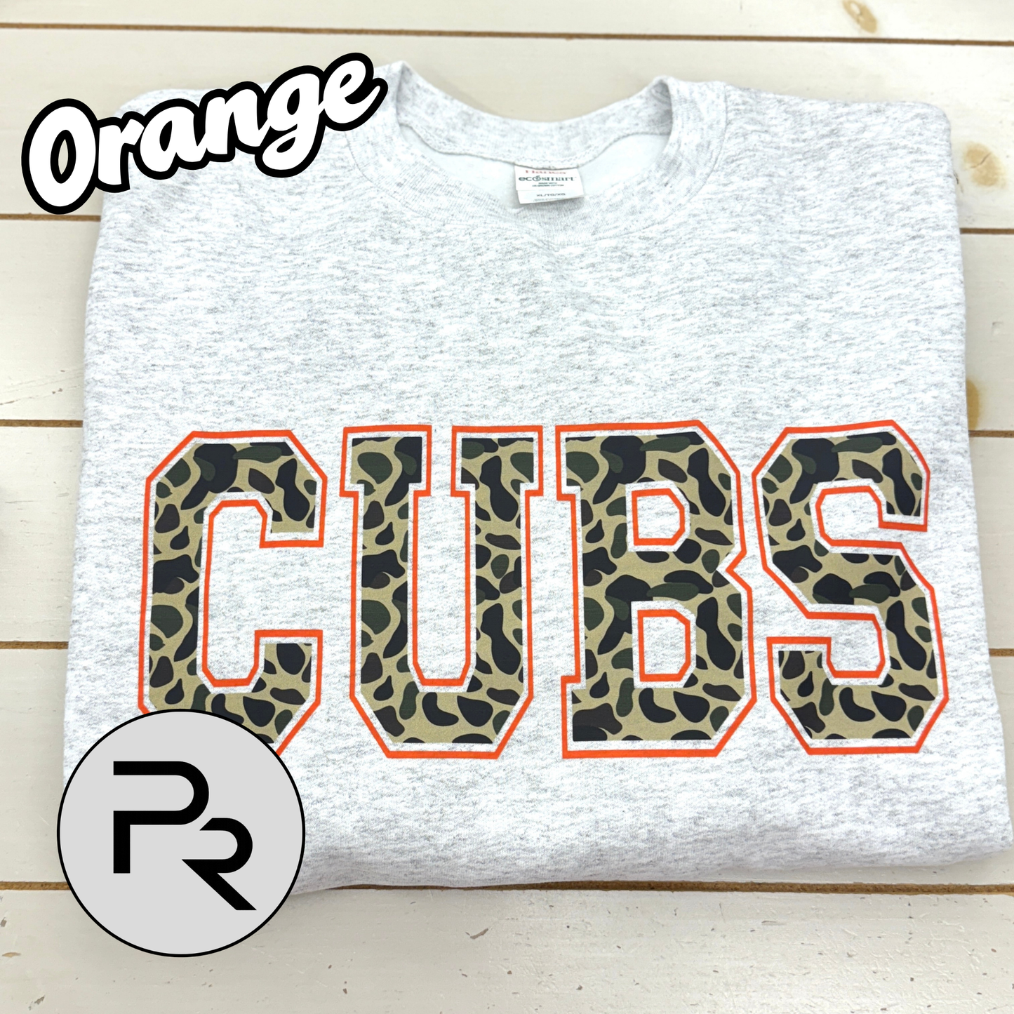 AHS - Camo - ASH GRAY TEE