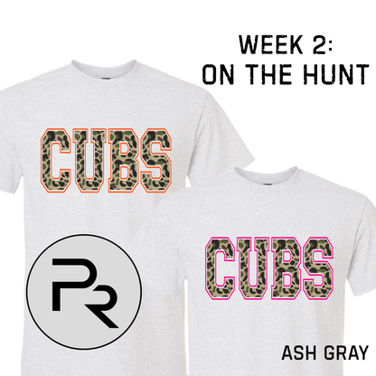 AHS - Camo - ASH GRAY TEE