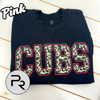 AHS - Camo - BLACK TEE