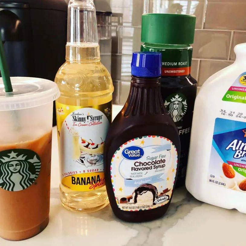 SUGAR FREE BANANA SPLIT SYRUP