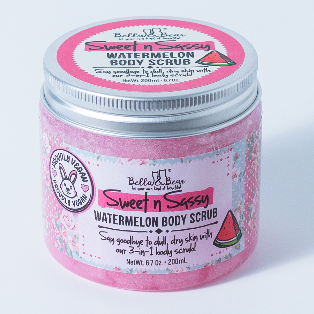 SWEET 'N' SASSY WATERMELON BODY SCRUB - 6.7oz