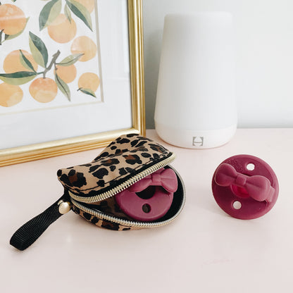 LEOPARD EVERYTHING POUCH