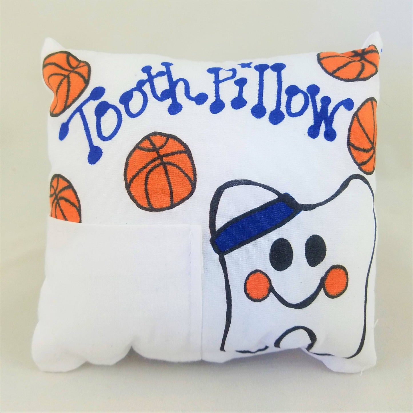 Basketball Tooth Fairy Pillow