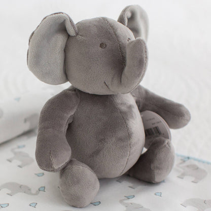 PLUSH GRAY ELEPHANT