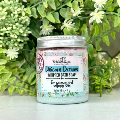 UNICORN DREAMS WHIPPED SOAP & SHAVE CREAM 6.7oz