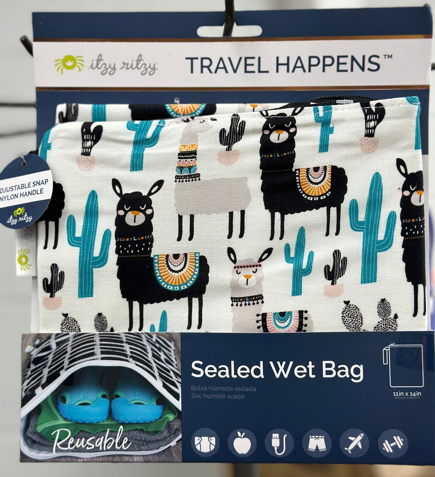 Travel Happens™ LLAMA Medium Wet Bags