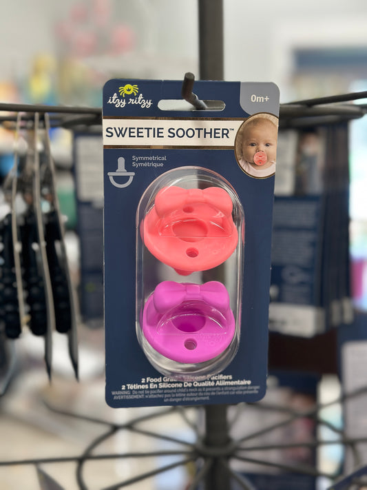 Sweetie Soother™ Pacifier Set- GUAVA/DRAGONFRUIT