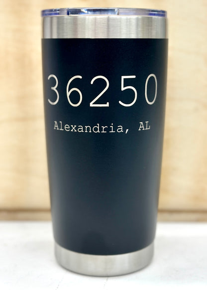 ALEXANDRIA, AL 20oz TUMBLER