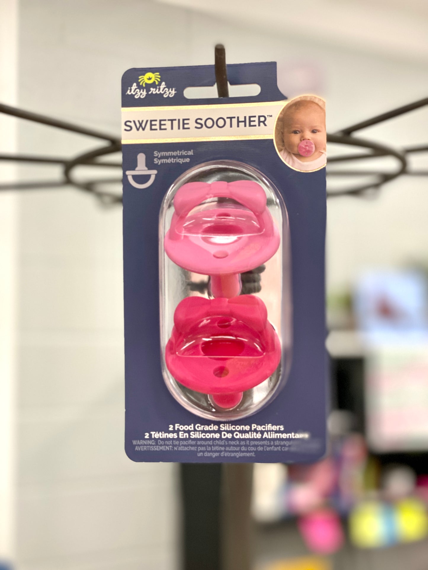Sweetie Soother™ Pacifier Set- COTTON CANDY/WATERMELON