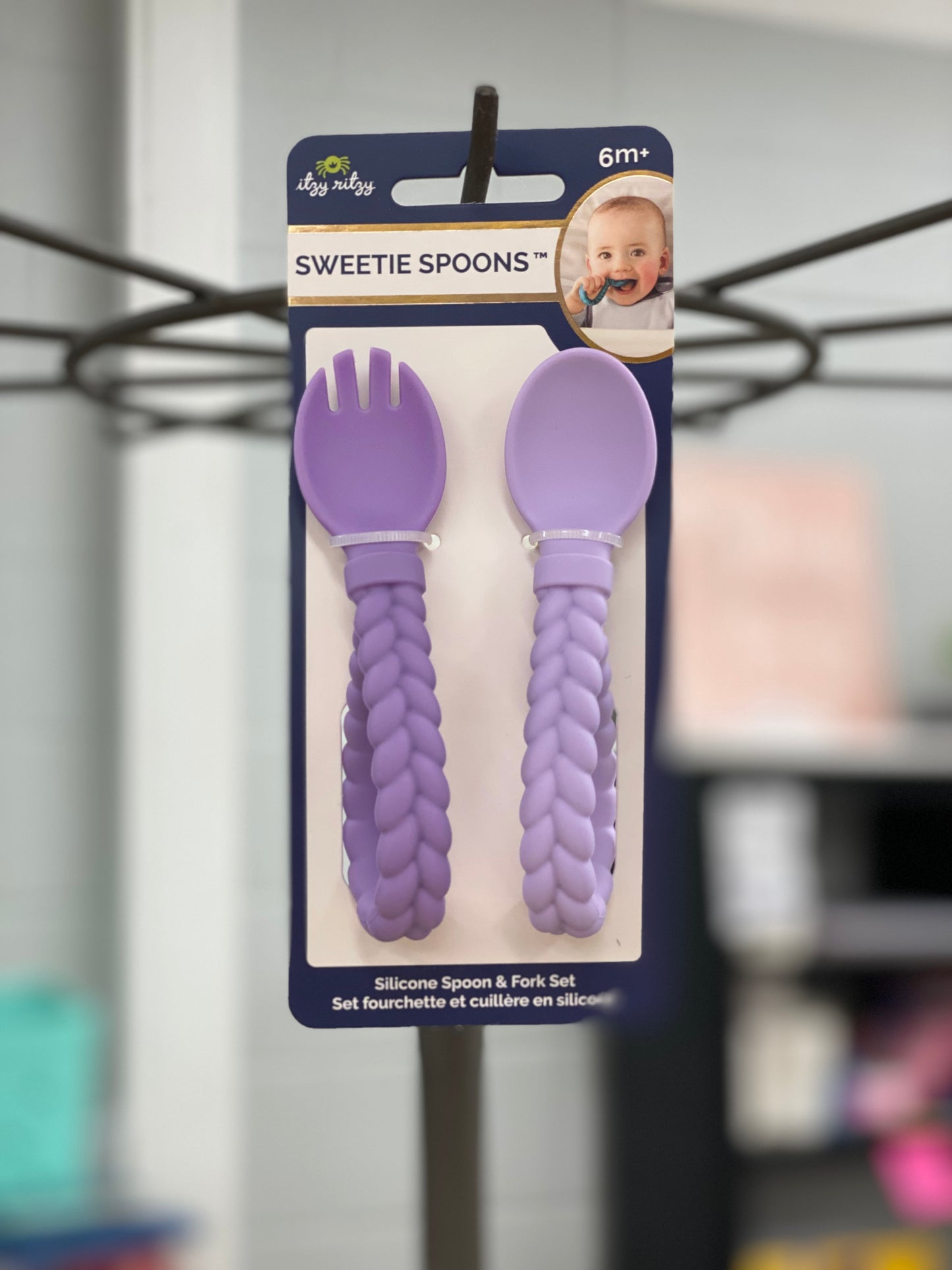 Sweetie Spoons™ Spoon + Fork Set - PURPLE