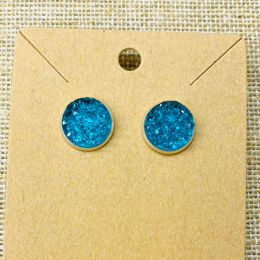 TEAL STUDS