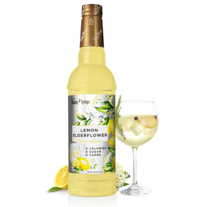 SUGAR FREE LEMON ELDERFLOWER SYRUP