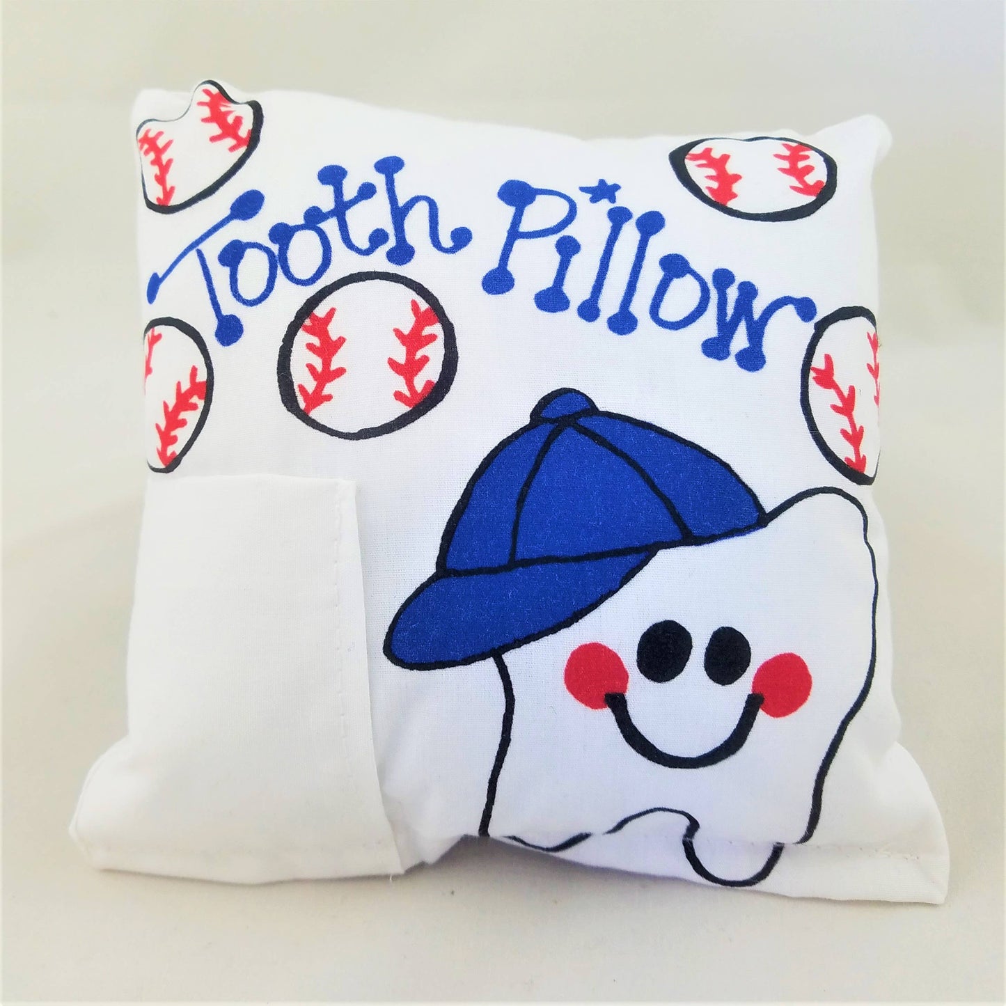 Baseball Tooth Fairy Pillow