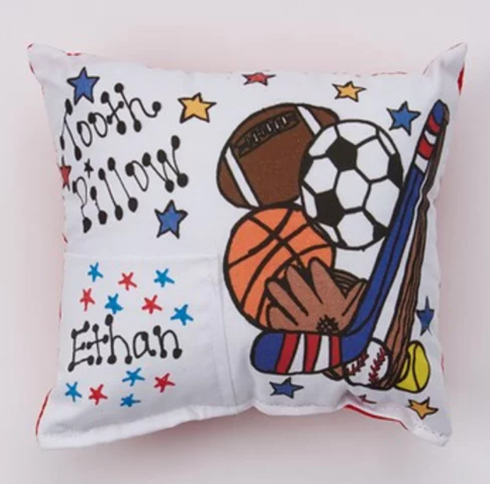 All Star Sport Tooth Pillow