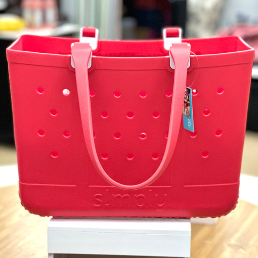 SIMPLY TOTE - LARGE - CHERRY