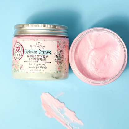 UNICORN DREAMS WHIPPED SOAP & SHAVE CREAM 6.7oz